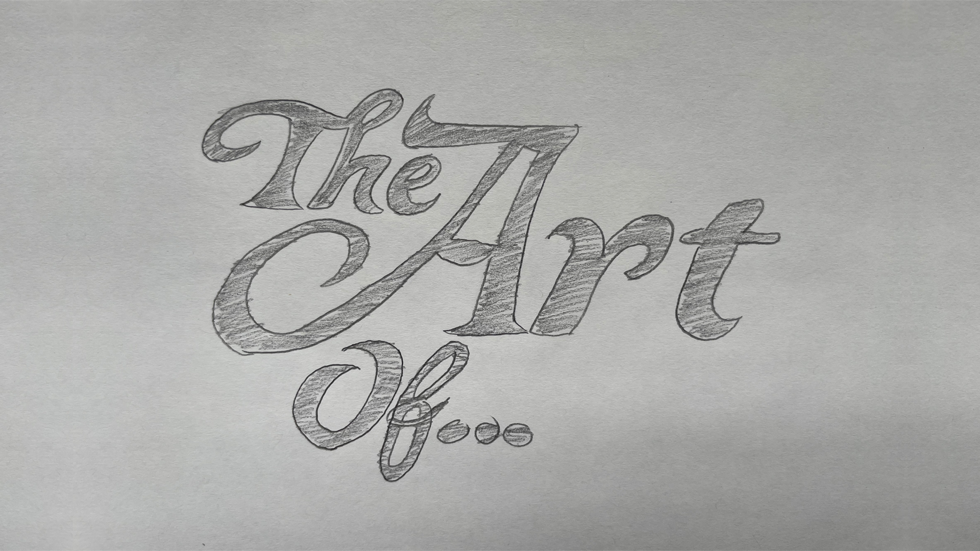 TheArtOf_RoughSketch